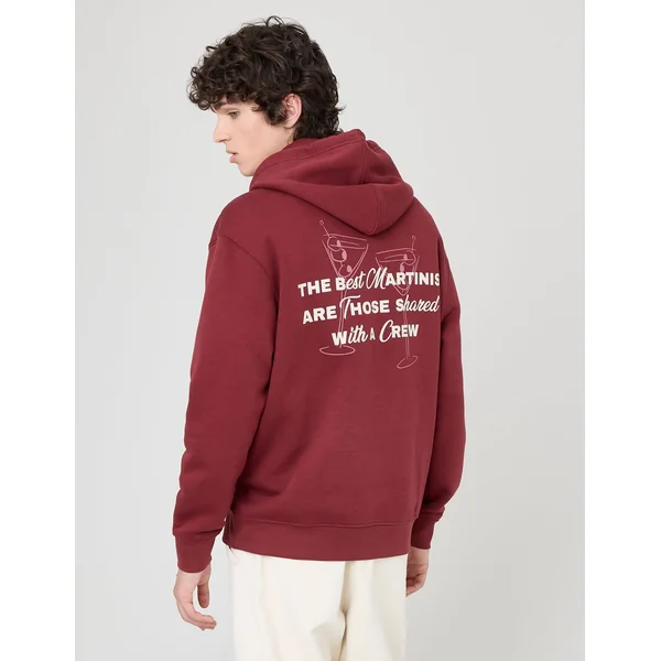 Sweat imprimé Bordeaux