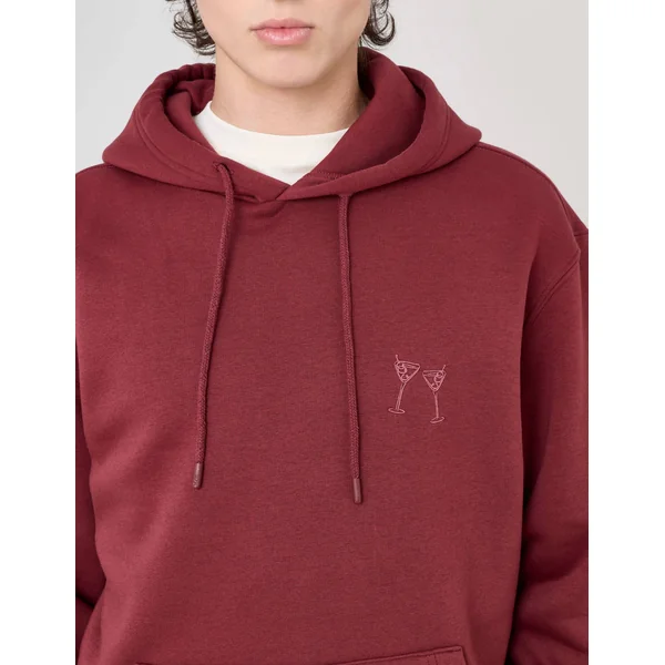 Sweat imprimé Bordeaux
