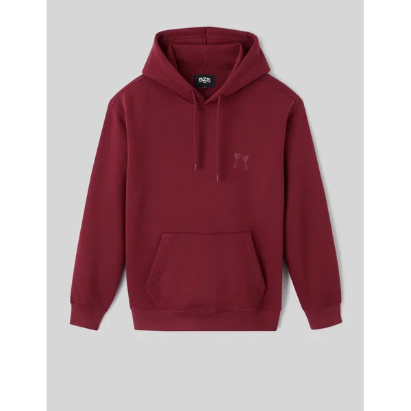 Sweat imprimé Bordeaux