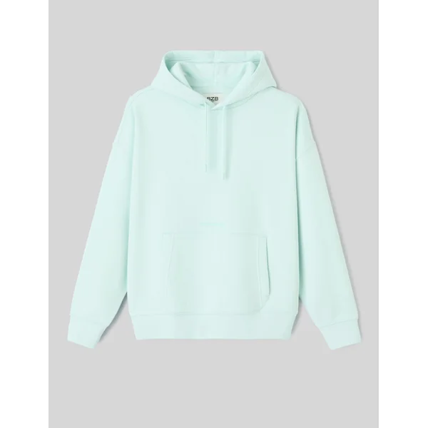 Sweat imprimé devant/dos Menthe