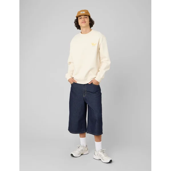 Sweat imprimé devant/dos Naturel