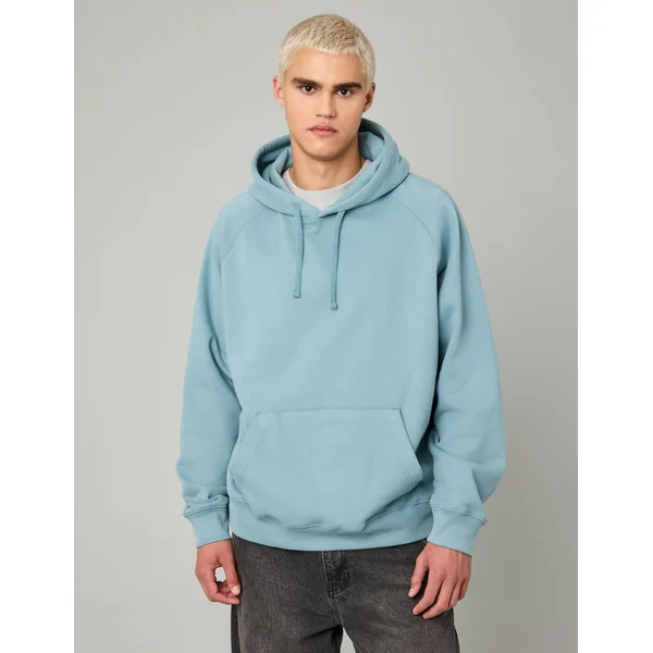 Sweat premium à capuche Bleu gris