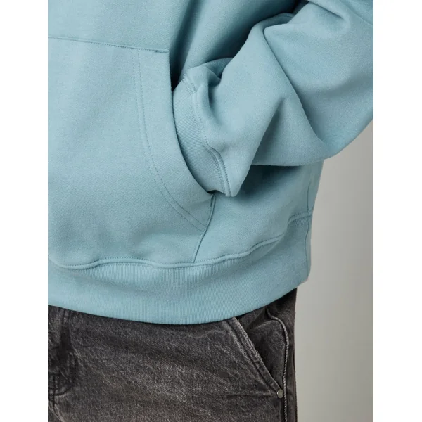 Sweat premium à capuche Bleu gris