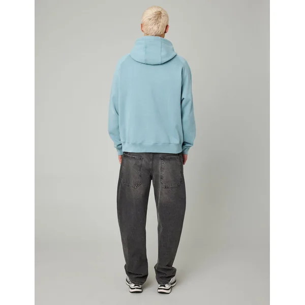 Sweat premium à capuche Bleu gris