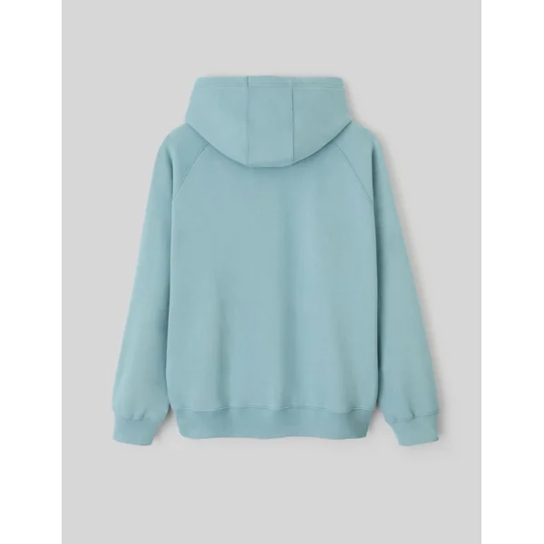 Sweat premium à capuche Bleu gris