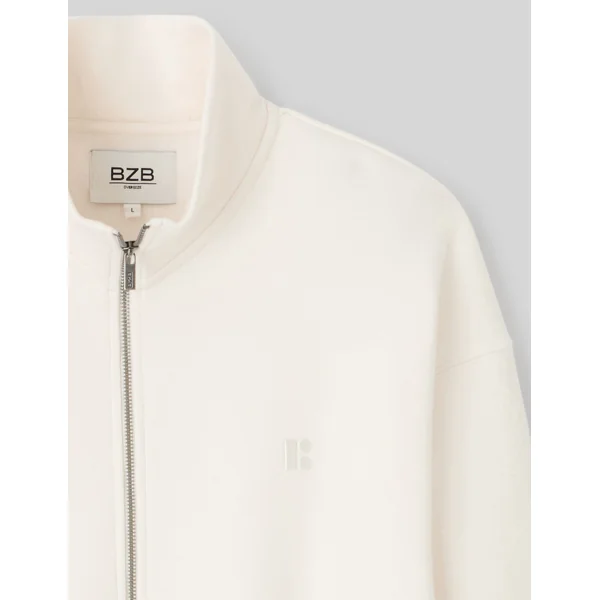 Sweat zippé Naturel