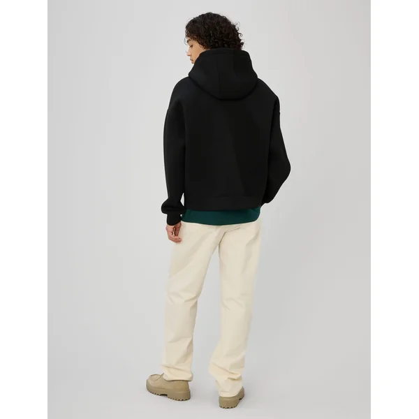 Sweat zippé néoprène Noir