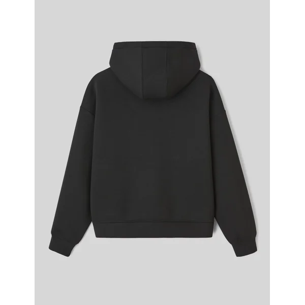 Sweat zippé néoprène Noir