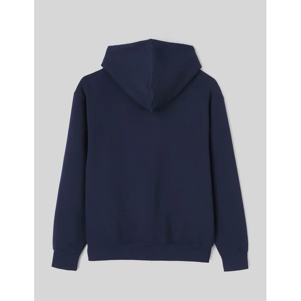 Sweat zippé ouverture double Bleu foncé