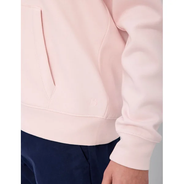 Sweat zippé à capuche Rose