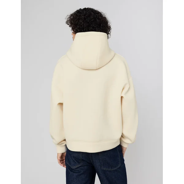 Sweat à capuche néoprène Naturel