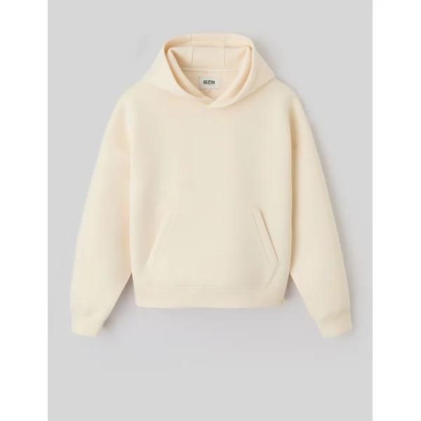 Sweat à capuche néoprène Naturel