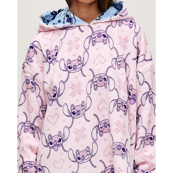 Sweatplaid réversible Stitch et Angel