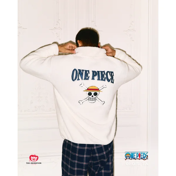 Sweatshirt sherpa Luffy