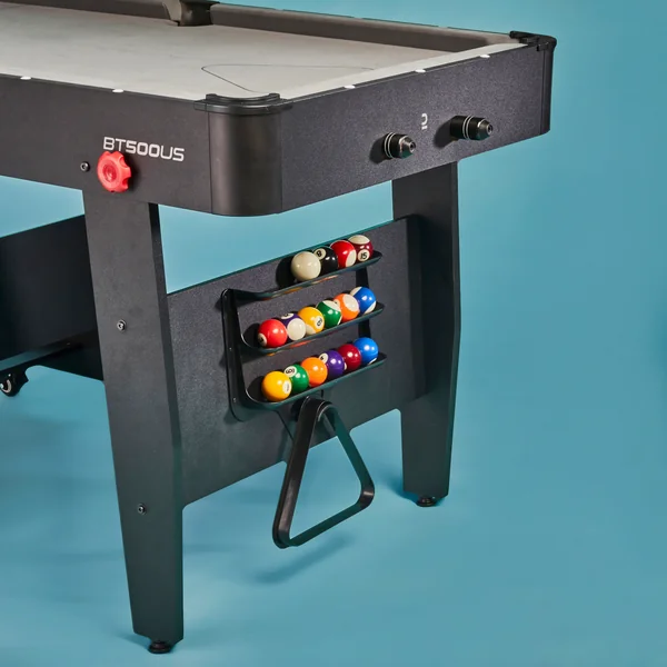 Table de billard pliable américain - BT 500 US tapis gris