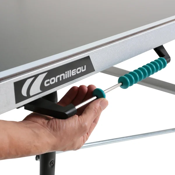 Table de tennis de table Cornilleau - 300 X Cross Grise