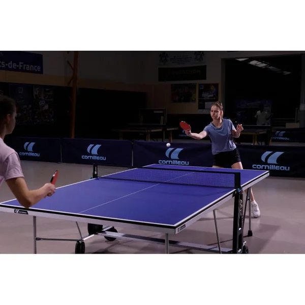 Table de tennis de table Cornilleau - Table 100 Indoor Bleue