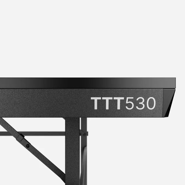 Table de tennis de table intérieure compacte ITTF, TTT 530 Noire