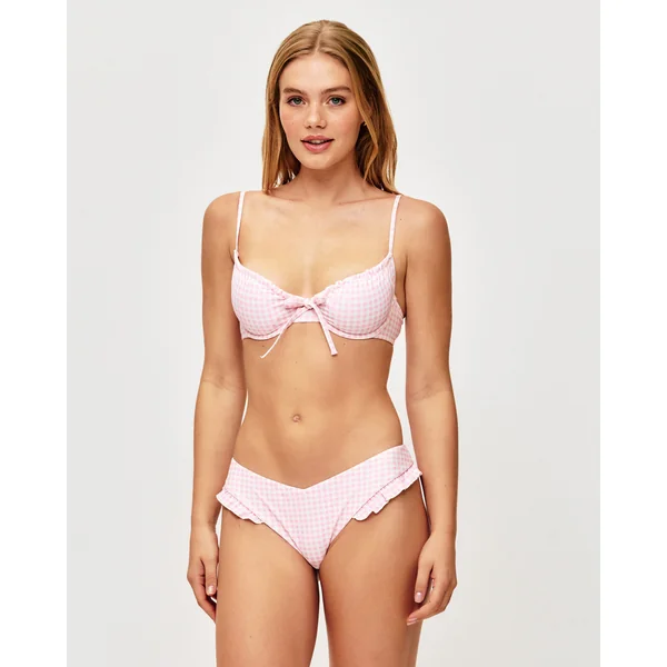 Tanga - Bas de maillot de bain vichy