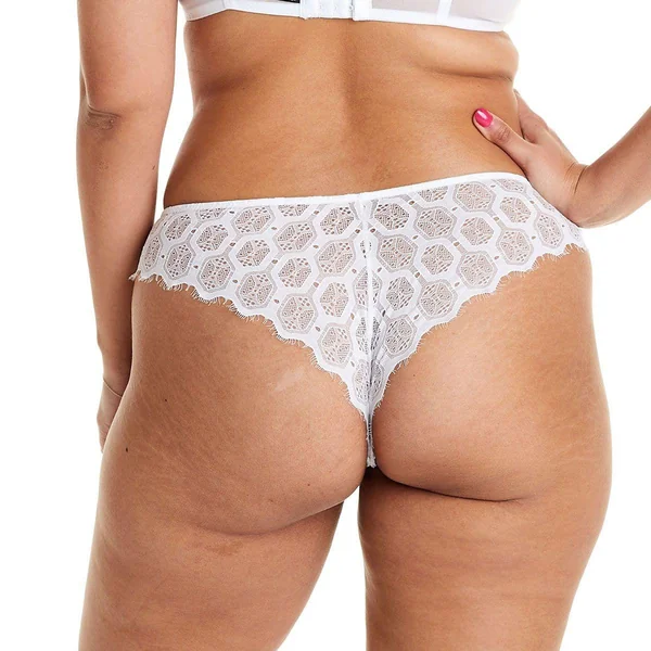 Tanga blanc Imprévisible Pomm Poire
