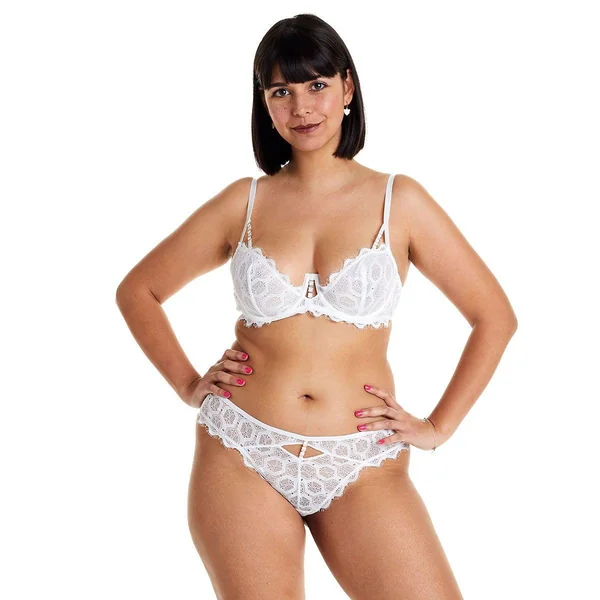 Tanga blanc Imprévisible Pomm Poire