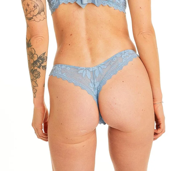 Tanga bleu Siwa Camille Cerf x Pomm Poire