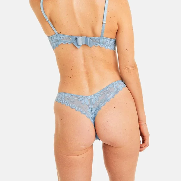 Tanga bleu Siwa Camille Cerf x Pomm Poire