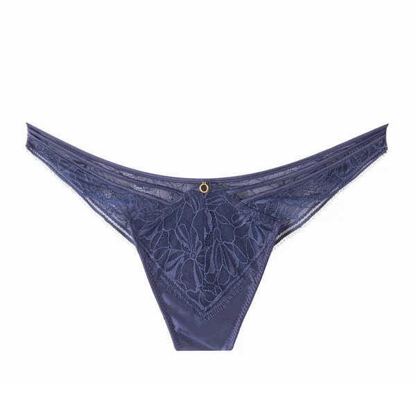 Tanga brésilien bleu Diabolique Pomm Poire