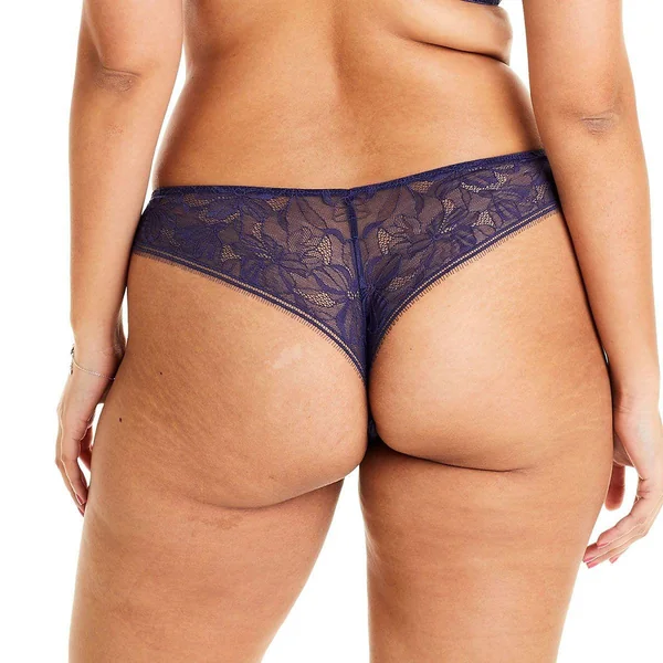 Tanga brésilien bleu Diabolique Pomm Poire