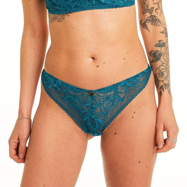 Tanga Brésilien bleu Nanaya Camille Cerf x Pomm Poire
