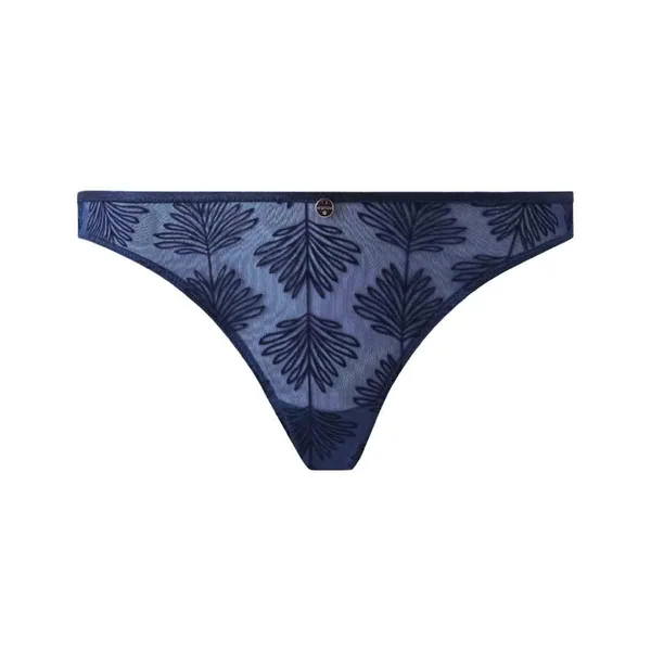 Tanga brésilien marine Alixa bleu Morgan Lingerie