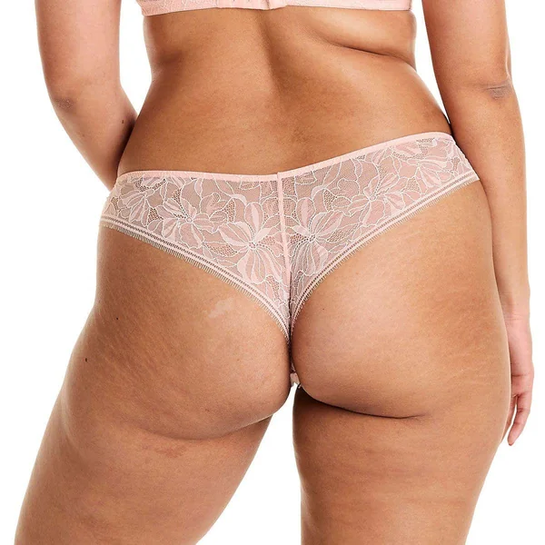 Tanga brésilien poudre Diabolique rose Pomm Poire