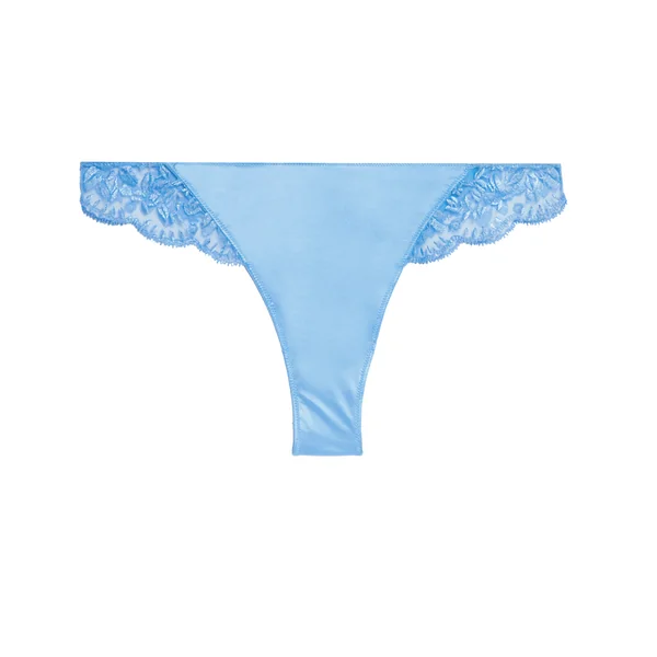 Tanga en microfibre avec broderies