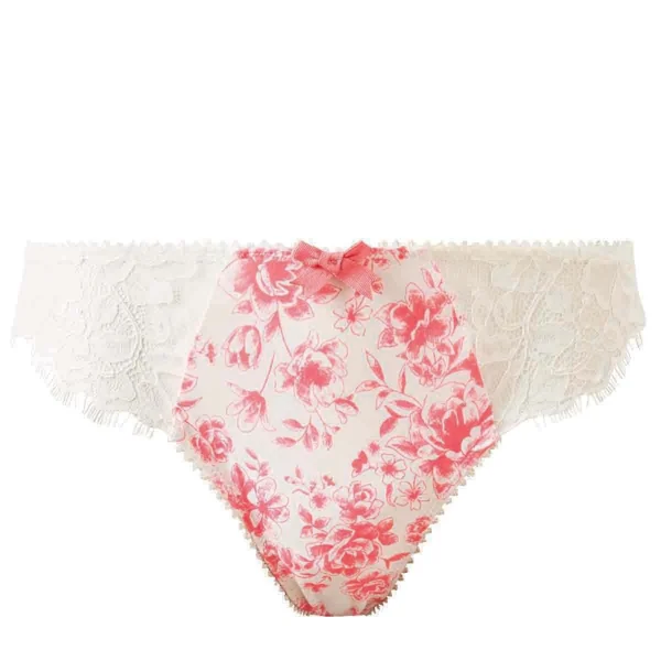 Tanga ivoire Etoffe blanc Brigitte Bardot