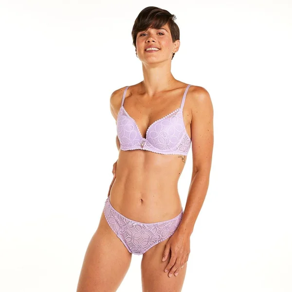 Tanga lilas Entracte violet Pomm Poire
