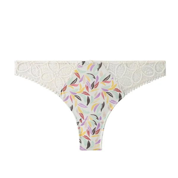Tanga multico blanc Entracte multicolore Pomm Poire