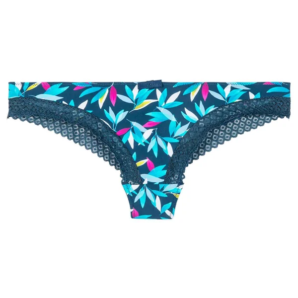 Tanga multico bleu Savane multicolore Pomm Poire