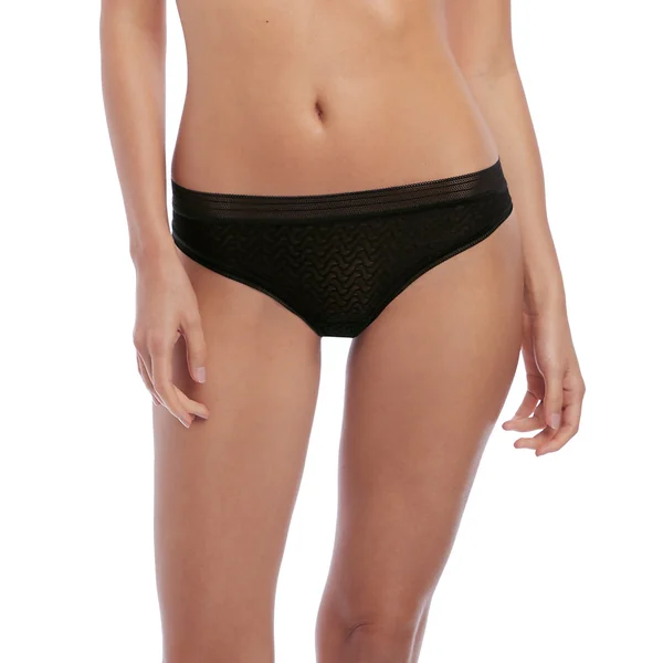 Tanga noir APHRODITE Wacoal lingerie