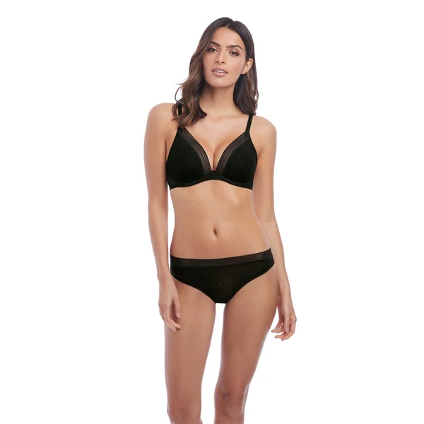Tanga noir APHRODITE Wacoal lingerie