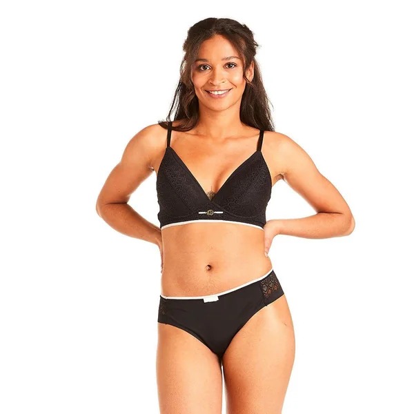 Tanga noir Image Pomm Poire