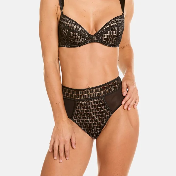 Tanga noir Merveilleux Camille Cerf x Pomm Poire
