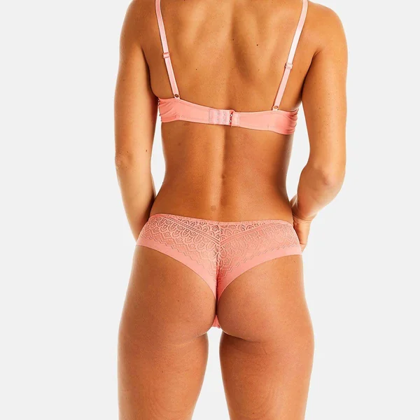 Tanga orange Gaufrette Pomm Poire