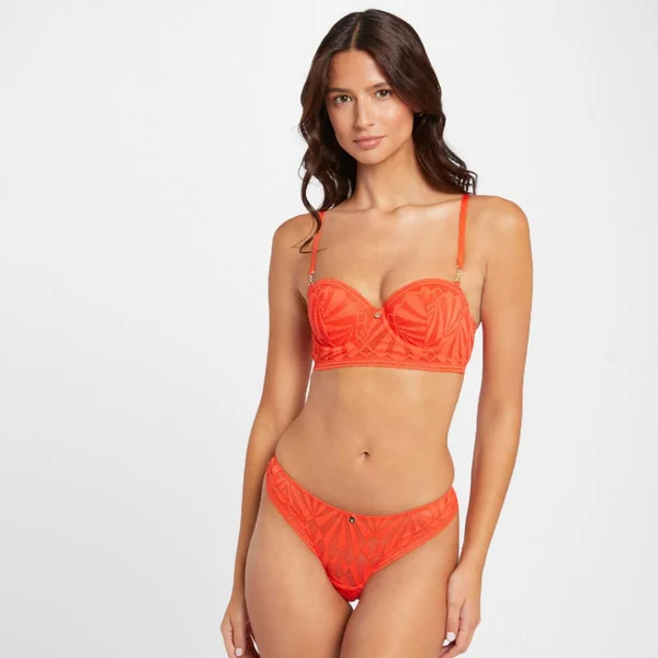 Tanga orange Salomé Morgan Lingerie
