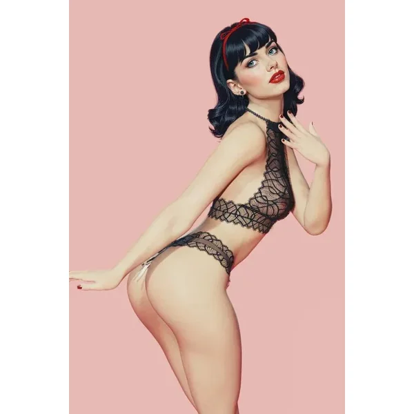 Tanga perles Bettie Page