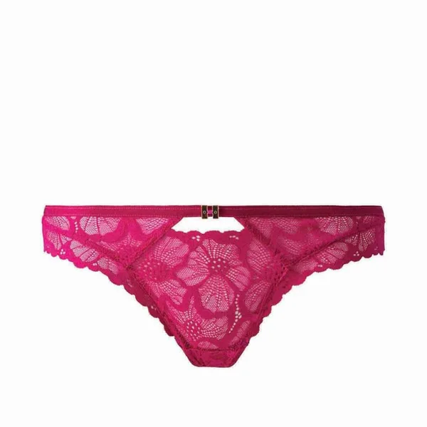 Tanga rose Ophélie Morgan Lingerie