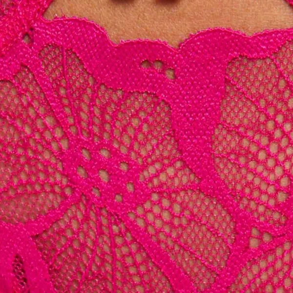 Tanga rose Ophélie Morgan Lingerie