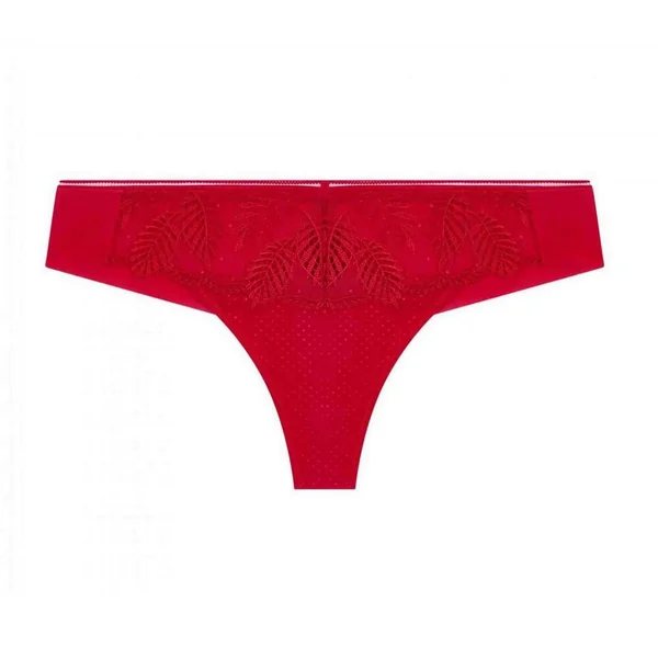 Tanga Simone Pérèle BLOOM Rouge Simone Pérèle