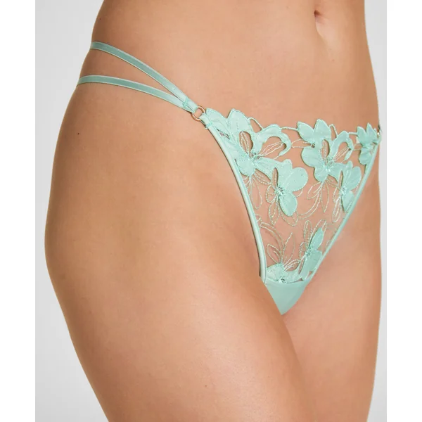 Tanga Taille Haute Beatrice - Vert