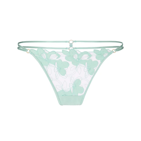 Tanga Taille Haute Beatrice - Vert