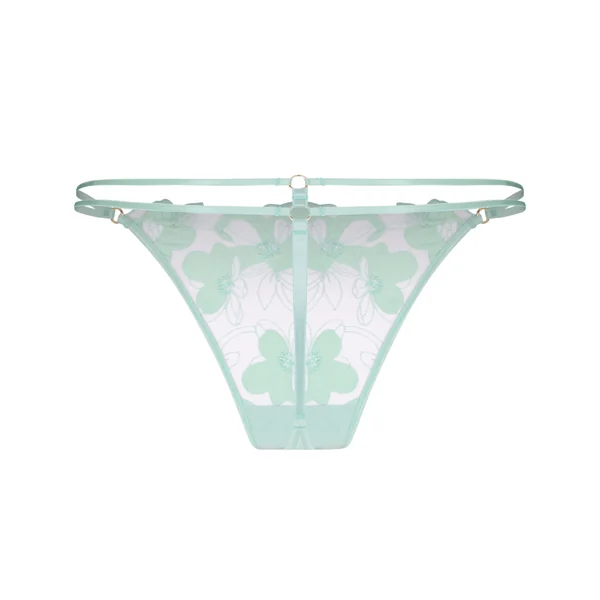 Tanga Taille Haute Beatrice - Vert
